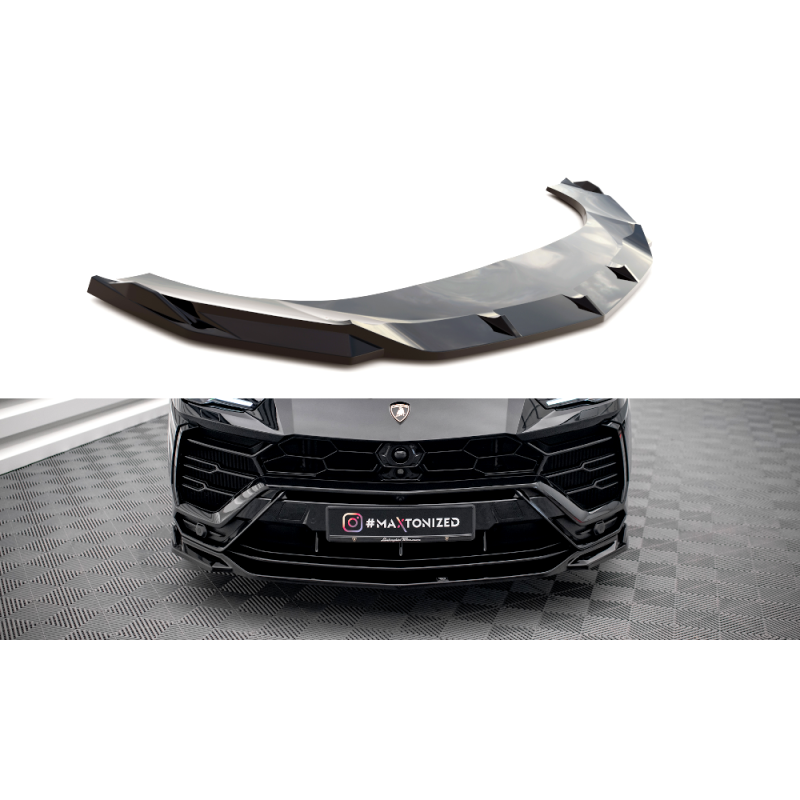 Maxton Design-Lame Du Pare-Chocs Avant V.3 Lamborghini Urus Mk1 Maxton Design-Lame Du Pare-Chocs Avant V.3 Lamborghini Urus Mk1