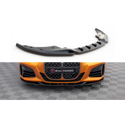 Maxton Design-Lame Du Pare-Chocs Avant V.4 BMW 4 M-Pack / M440i G22 