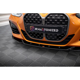Maxton Design-Lame Du Pare-Chocs Avant V.4 BMW 4 M-Pack / M440i G22 