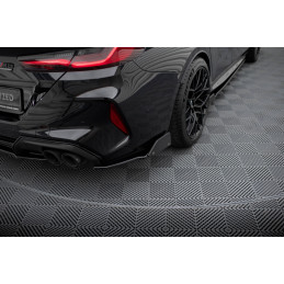 Maxton Design-Lames De Pare-Chocs Arrière Latérales V.1 + Ailerons BMW M8 Gran Coupe F93 