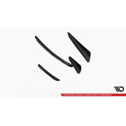 Maxton Design-Ailes de pare-chocs avant (Canards) BMW M8 Gran Coupe F93 