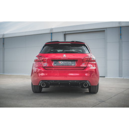 Maxton Design-Rajout Du Pare-Chocs Arriere + Faux Pot D'échappement Peugeot 308 GT Mk2 Facelift 