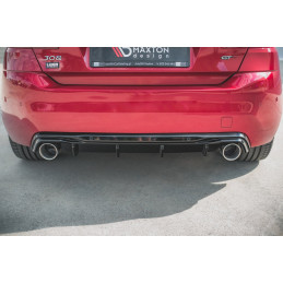 Maxton Design-Rajout Du Pare-Chocs Arriere + Faux Pot D'échappement Peugeot 308 GT Mk2 Facelift 
