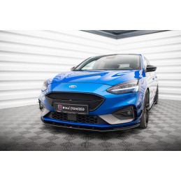 Maxton Design-Sport Durabilité Lame Du Pare-Chocs Avant Ford Focus ST / ST-Line Mk4 