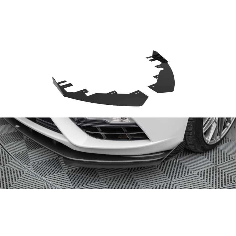 Maxton Design-Front Flaps Ford Mondeo Sport Mk5 Facelift / Fusion Sport Mk2 Facelift Maxton Design-Front Flaps Ford Mondeo Sport Mk5 Facelift / Fusion Sport Mk2 Facelift