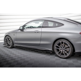 Maxton Design-Side Flaps Mercedes-AMG C43 Coupe C205 Facelift 