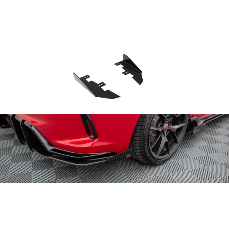 Maxton Design-Rear Side Flaps Honda Civic Type-R Mk 11 Maxton Design-Rear Side Flaps Honda Civic Type-R Mk 11