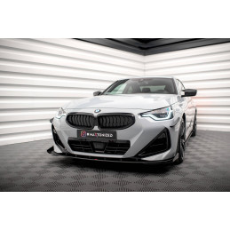 Maxton Design-Front Flaps BMW 2 Coupe M-Pack / M240i G42 