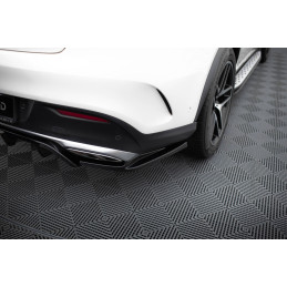 Maxton Design-Central Arriere Splitter (avec une barre verticale) Mercedes-Benz GLE Coupe AMG-Line C292 