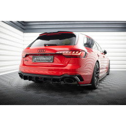 Maxton Design-Rajout Du Pare-Chocs Arriere Audi RS4 B9 Avant 