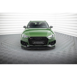 Maxton Design-Lame Du Pare-Chocs Avant / Splitter V.2 Audi RS4 B9 