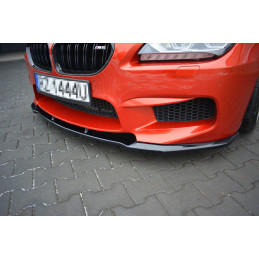 Maxton Design-Lame Du Pare-Chocs Avant V.1 BMW M6 Gran Coupe / Coupe / Cabriolet F06 / F13 / F12 