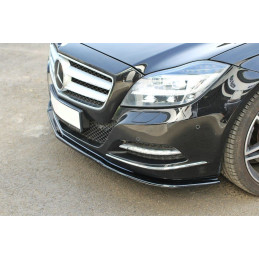 Maxton Design-Lame Du Pare-Chocs Avant Mercedes-Benz CLS C218 