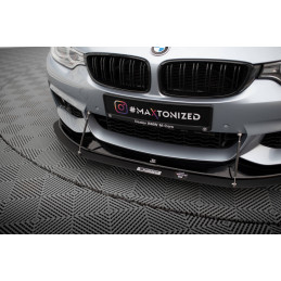 Maxton Design-SPORT LAME DU PARE-CHOCS AVANT V.2 BMW 4 F32 M-PACK & M-PERFORMANCE 