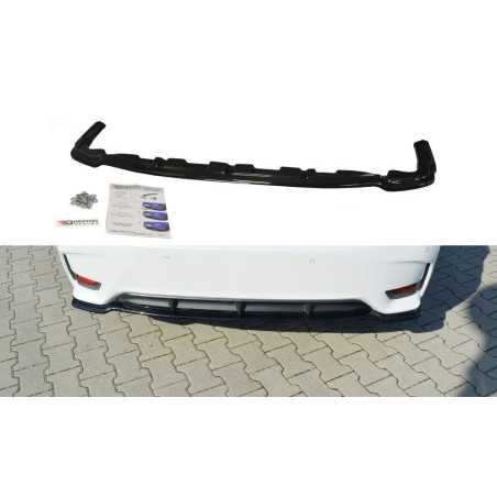 Maxton Design-CENTRAL ARRIÈRE SPLITTER Lexus CT Mk1 Facelift (sans barres verticales) 