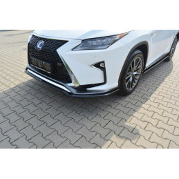 Maxton Design-LAME DU PARE-CHOCS AVANT V.1 Lexus RX Mk4 F-Sport 