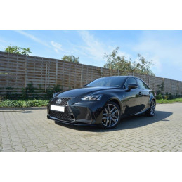 Maxton Design-LAME DU PARE-CHOCS AVANT V.1 Lexus IS Mk3 Facelift F-Sport 