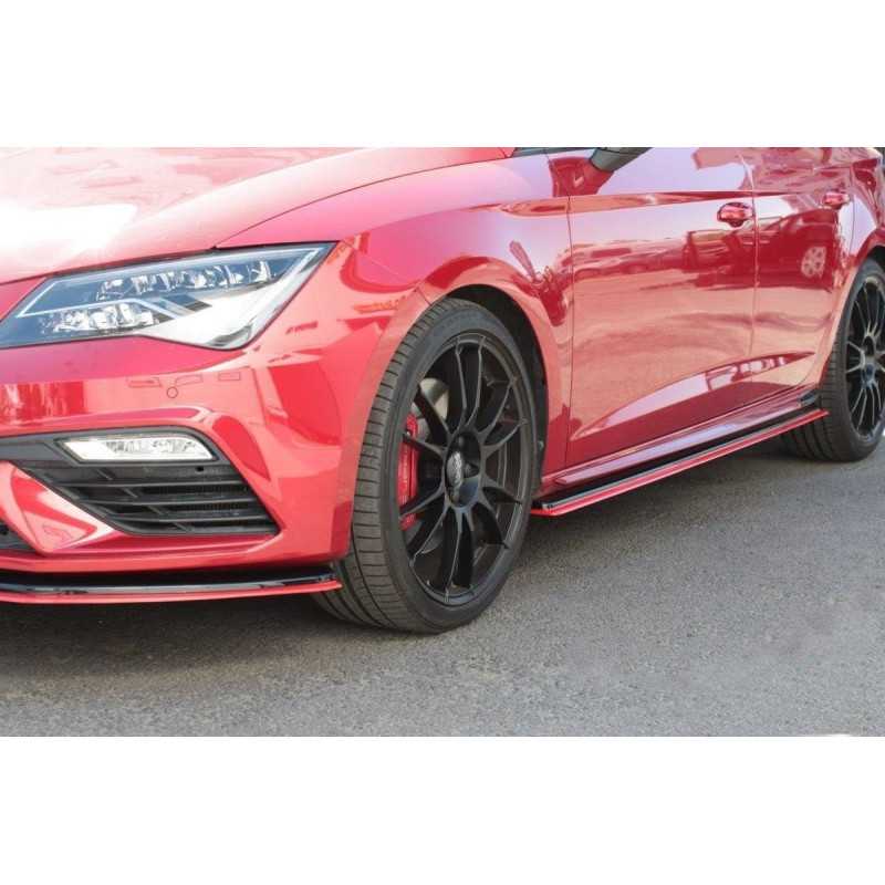Maxton Design-RAJOUTS DES BAS DE CAISSE POUR v.1 Seat Leon Mk3 Cupra/ FR Facelift Maxton Design-RAJOUTS DES BAS DE CAISSE POUR v.1 Seat Leon Mk3 Cupra/ FR Facelift