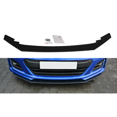 Maxton Design-LAME DU PARE-CHOCS AVANT / SPLITTER V.2 SUBARU BRZ FACELIFT 
