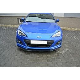 Maxton Design-LAME DU PARE-CHOCS AVANT / SPLITTER V.1 SUBARU BRZ FACELIFT 