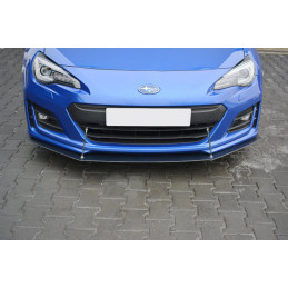 Maxton Design-LAME DU PARE-CHOCS AVANT / SPLITTER V.1 SUBARU BRZ FACELIFT 