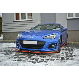 Maxton Design-LAME DU PARE-CHOCS AVANT / SPLITTER V.5 SUBARU BRZ FACELIFT 