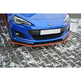 Maxton Design-LAME DU PARE-CHOCS AVANT / SPLITTER V.4 SUBARU BRZ FACELIFT 