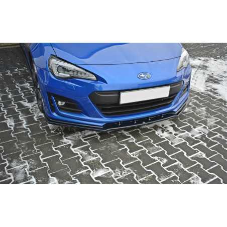 Maxton Design-LAME DU PARE-CHOCS AVANT / SPLITTER V.1 SUBARU BRZ FACELIFT 