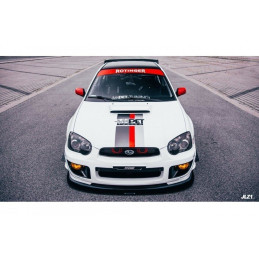 Maxton Design-SPORT LAME DU PARE-CHOCS AVANT Subaru Impreza WRX STI (BLOBEYE) 