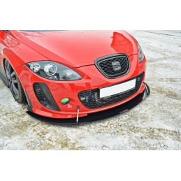 Maxton Design-SPORT LAME DU PARE-CHOCS AVANT V.2 SEAT LEON MK2 MS DESIGN 