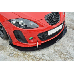 Maxton Design-SPORT LAME DU PARE-CHOCS AVANT V.1 SEAT LEON MK2 MS DESIGN 