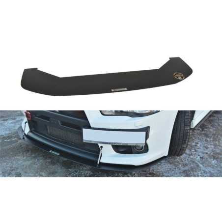 Maxton Design-SPORT LAME DU PARE-CHOCS AVANT V.2 Mitsubishi Lancer Evo X 