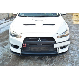 Maxton Design-SPORT LAME DU PARE-CHOCS AVANT V.2 Mitsubishi Lancer Evo X 