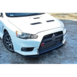 Maxton Design-SPORT LAME DU PARE-CHOCS AVANT V.2 Mitsubishi Lancer Evo X 