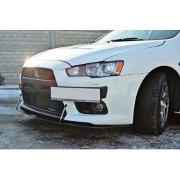 Maxton Design-SPORT LAME DU PARE-CHOCS AVANT V.2 Mitsubishi Lancer Evo X 