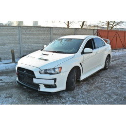 Maxton Design-SPORT LAME DU PARE-CHOCS AVANT V.2 Mitsubishi Lancer Evo X 