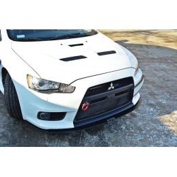 Maxton Design-SPORT LAME DU PARE-CHOCS AVANT V.3 Mitsubishi Lancer Evo X 