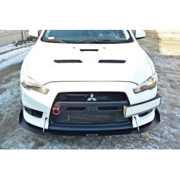 Maxton Design-SPORT LAME DU PARE-CHOCS AVANT V.1 Mitsubishi Lancer Evo X 