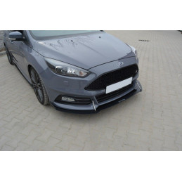 Maxton Design-Sport Lame Du Pare-Chocs V.2 Ford Focus ST Mk3 FL 