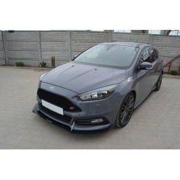 Maxton Design-Sport Lame Du Pare-Chocs V.2 Ford Focus ST Mk3 FL 