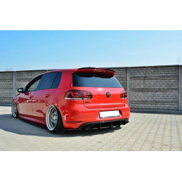 Maxton Design-VW GOLF VI GTI / 35TH RAJOUT DU PARE-CHOCS ARRIERE & LAME DU PARE CHOCS ARRIERE 