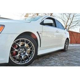 Maxton Design-SPORT RAJOUTS DES BAS DE CAISSE POUR Mitsubishi Lancer Evo X 