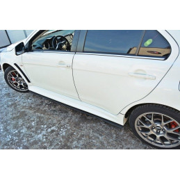 Maxton Design-SPORT RAJOUTS DES BAS DE CAISSE POUR Mitsubishi Lancer Evo X 