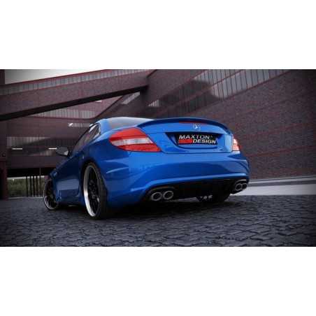 Maxton Design-PARE-CHOCS ARRIERE MERCEDES SLK R171 (SLK R172 AMG LOOK) 