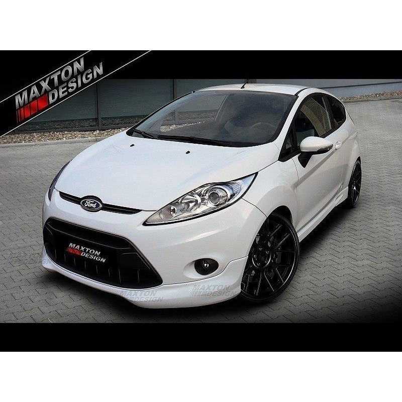 Maxton Design-Rajout De Pare-Chocs Avant Ford Fiesta Mk7 Maxton Design-Rajout De Pare-Chocs Avant Ford Fiesta Mk7