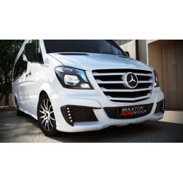 Maxton Design-PARE-CHOCS AVANT MERCEDES SPRINTER 2013-UP SANS LED 