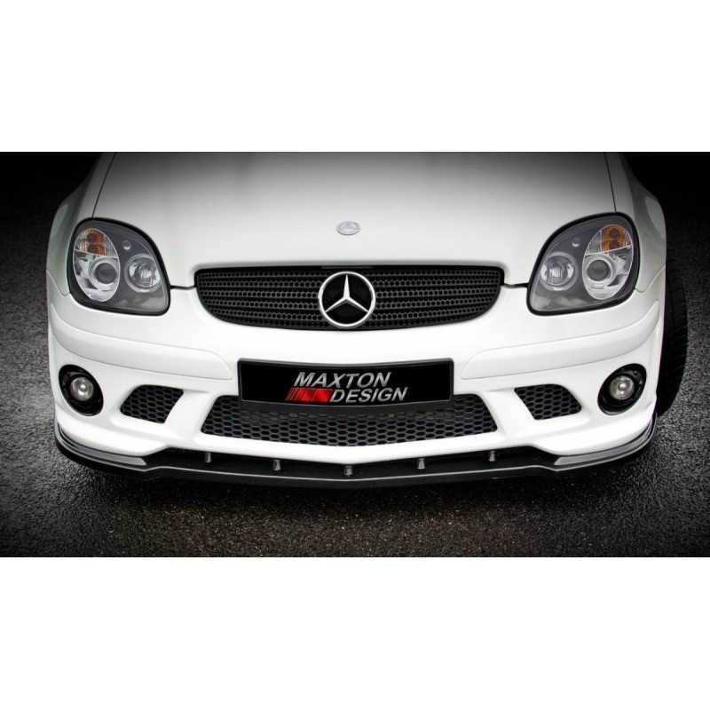 Maxton Design-PARE-CHOCS AVANT MERCEDES SLK R170 AMG204 LOOK 