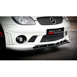 Maxton Design-PARE-CHOCS AVANT MERCEDES SLK R170 AMG204 LOOK 