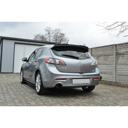 Maxton Design-SPOILER CAP MAZDA 3 MK2 SPORT (AVANT FACELIFT) 