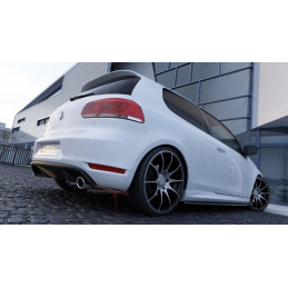 Maxton Design-LAME DU PARE CHOCS ARRIERE VW GOLF VI GTI 35TH 